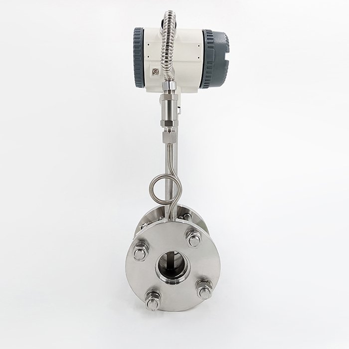 High Precision Wide Applicability Compressed Steam Vortex Flow Meter Air Flow Meter Used for Measuring Gases Liquids Vapors