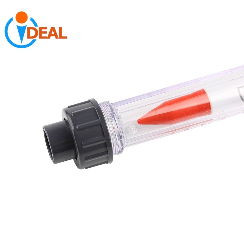 LZS Low Cost PVC Acrylic Plastic Variable Water Rotameter with Alarm Limit Switch