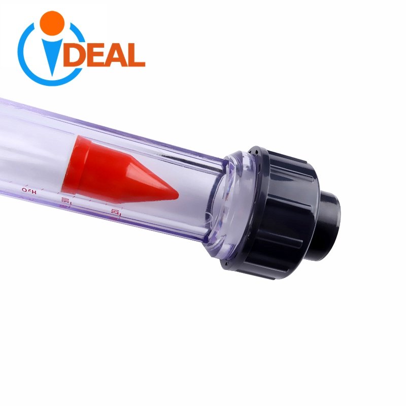 LZS Low Cost PVC Acrylic Plastic Variable Water Rotameter with Alarm Limit Switch