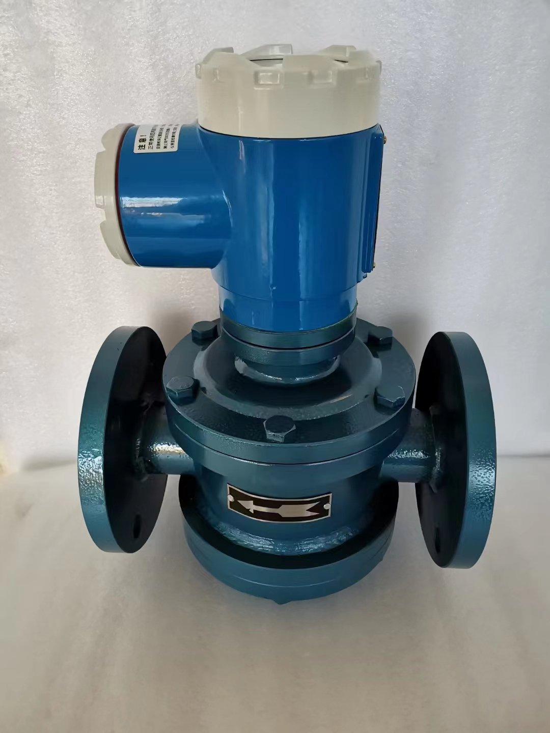 0.2% Accuracy High Temp High Viscosity Fuel Oil Oval Gear Flow Meter