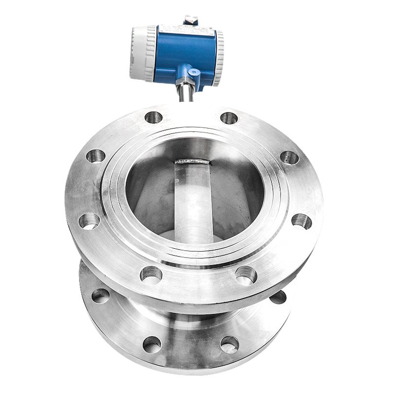 Air vortex Flow Meters DC 24V 0.2% Accuracy Temperature and Pressure Compensation Flow Meter for Boiler Steam