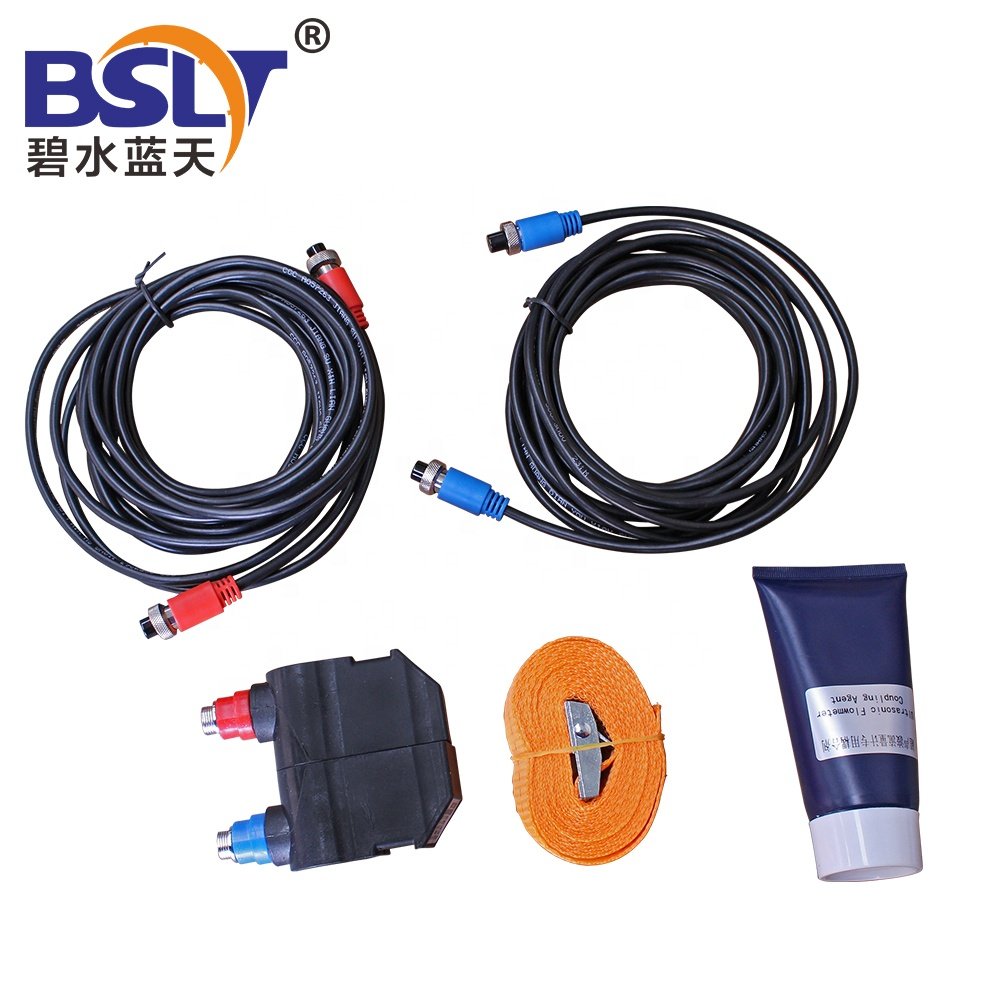 Portable Clamp-On Ultrasonic Flowmeter Heat Meter China Handheld Device