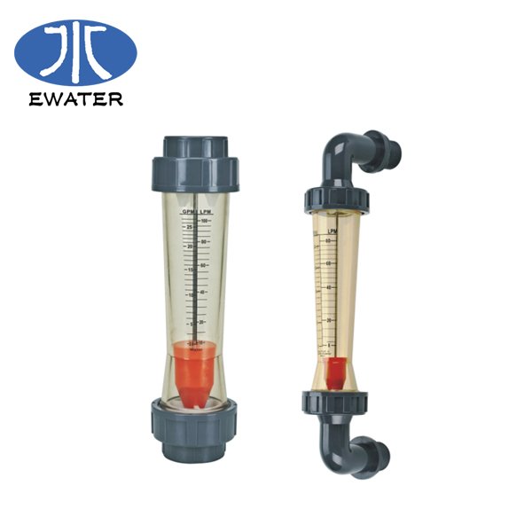 Durable Plastic LZS Rotameter Tube Float Flowmeter for Air Water Liquid