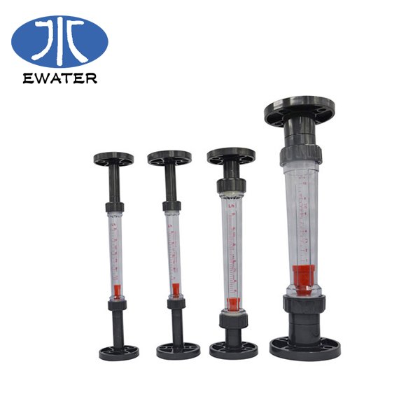 Durable Plastic LZS Rotameter Tube Float Flowmeter for Air Water Liquid
