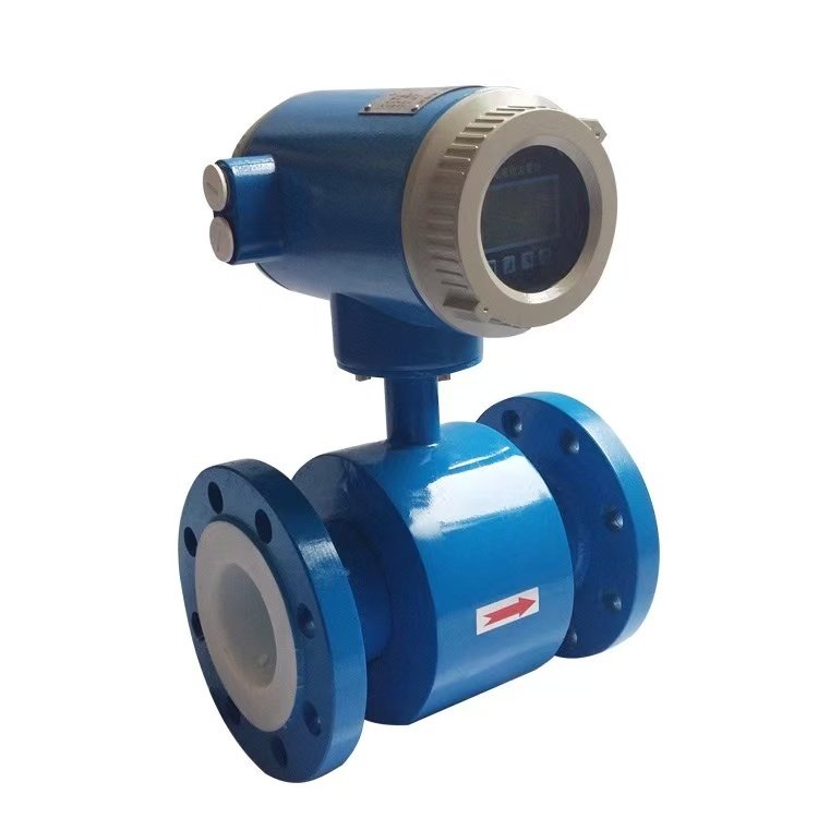 Industrial Precision Flow Metering Two Channel Insertion Type Digital Electromagnetic Flow Meter