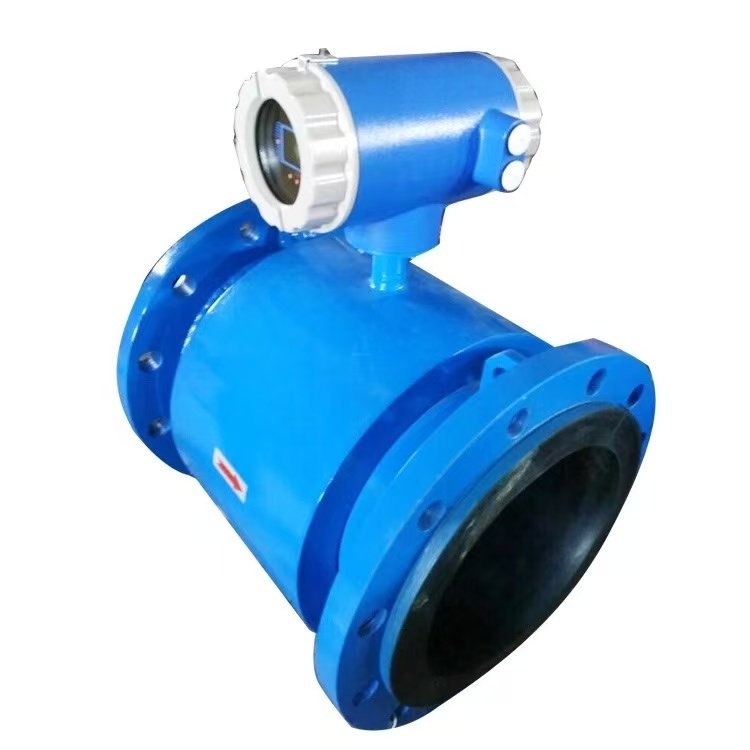 Industrial Precision Flow Metering Two Channel Insertion Type Digital Electromagnetic Flow Meter