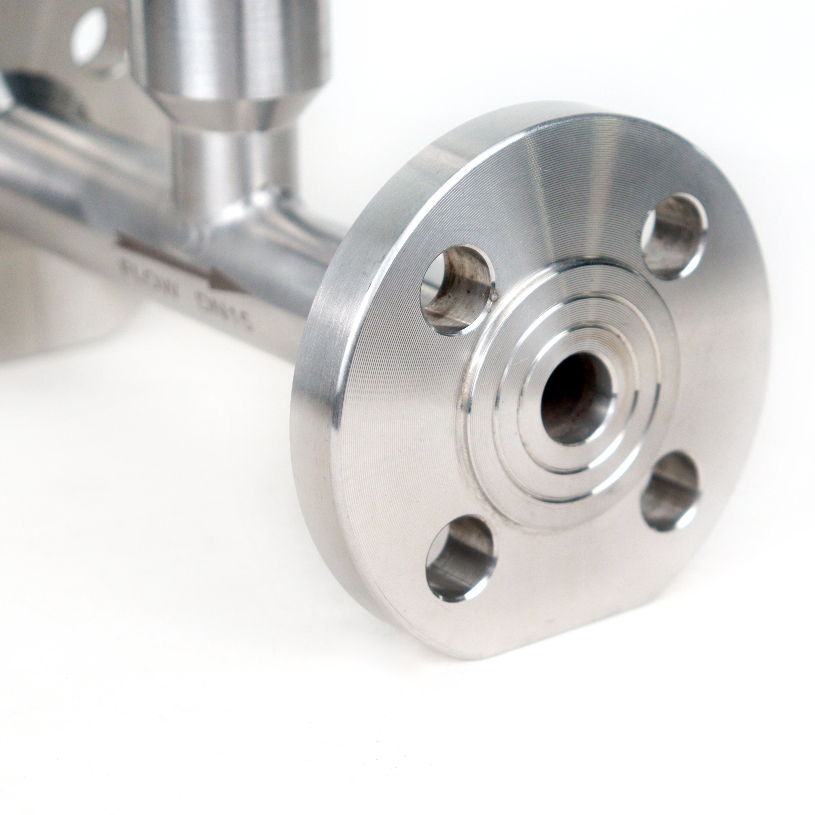 Smart Flow Meter Compressed Air Nitrogen Hydrogen 2" 50mm In-line Thermal Gas Mass Flow Meter