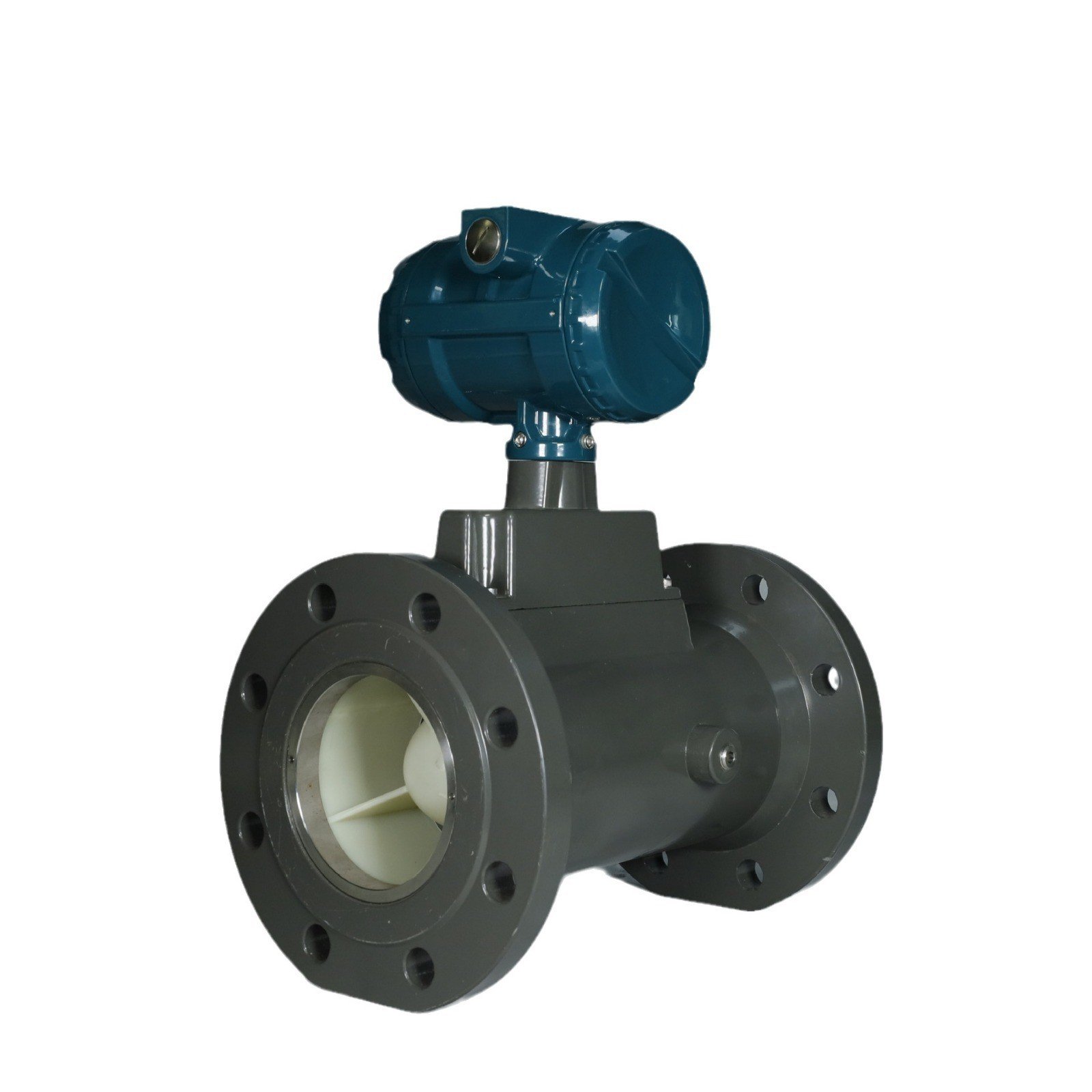 Gas Turbine Flowmeter 304 Stainless Steel, Natural Gas Turbine Flowmeter with Temperature and Pressure Compensation