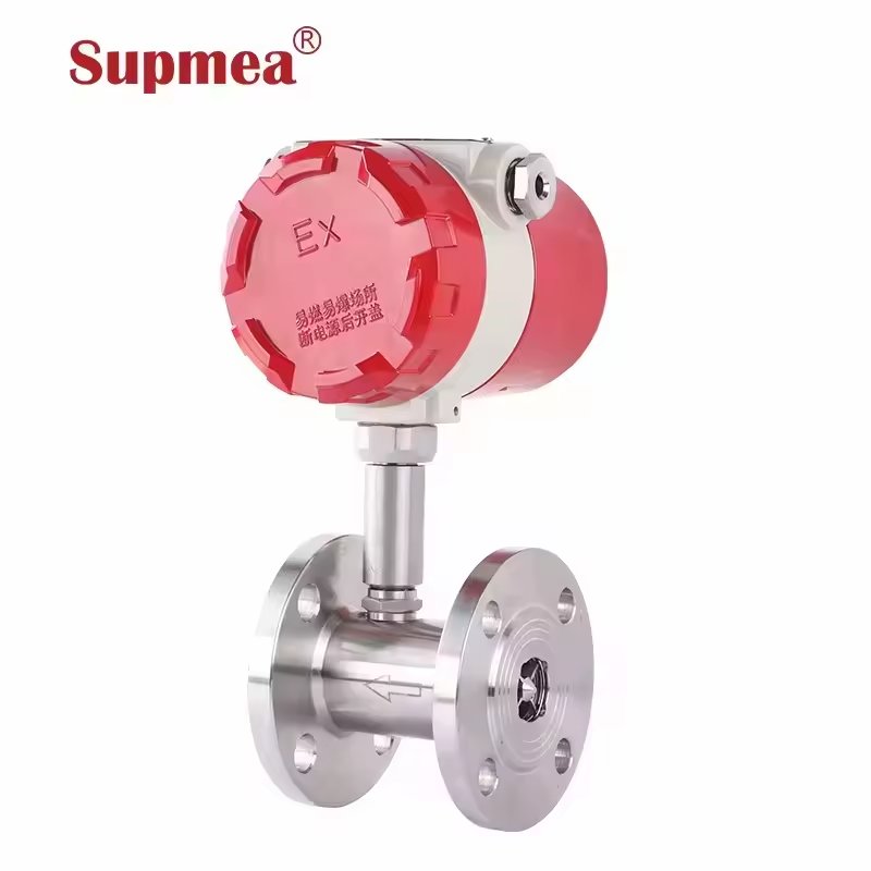 Manufacturer High Precision Liquid Turbine Flow Meter Sensor Pulse Our Oil Flowmeter For Diesel Fuel