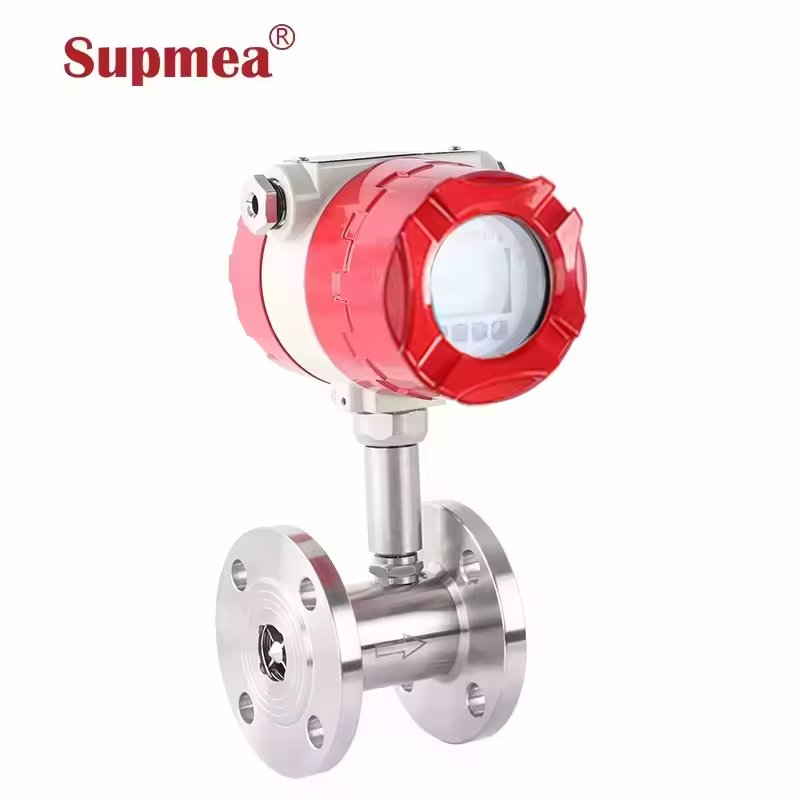 Manufacturer High Precision Liquid Turbine Flow Meter Sensor Pulse Our Oil Flowmeter For Diesel Fuel