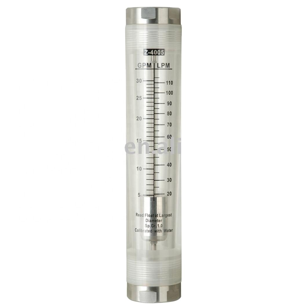 Panel Air Flow Meter Gas Flowmeter Acrylic Tube With Adjustable Valve Air Rotameter