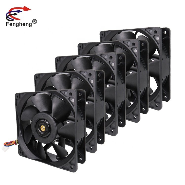 Industrial Exhaust Fan 12038 EC 220Volt 0.2A 6000RPM 120x120x38mm Large air Volume Cooling Fan 7blades case Fan 120mm