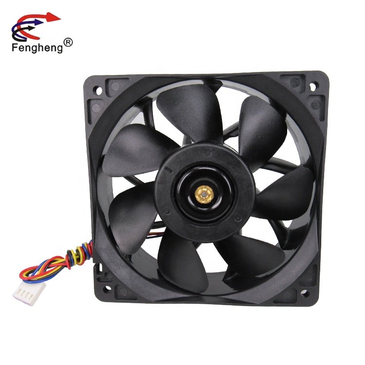 Industrial Exhaust Fan 12038 EC 220Volt 0.2A 6000RPM 120x120x38mm Large air Volume Cooling Fan 7blades case Fan 120mm