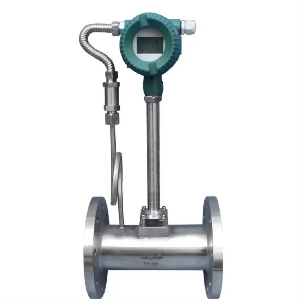 Factory Direct Promotional Cheap High Quality Dn15 - Dn300 Steam Air Digital Vortex Lpg Gas Mechanical Flow Meter