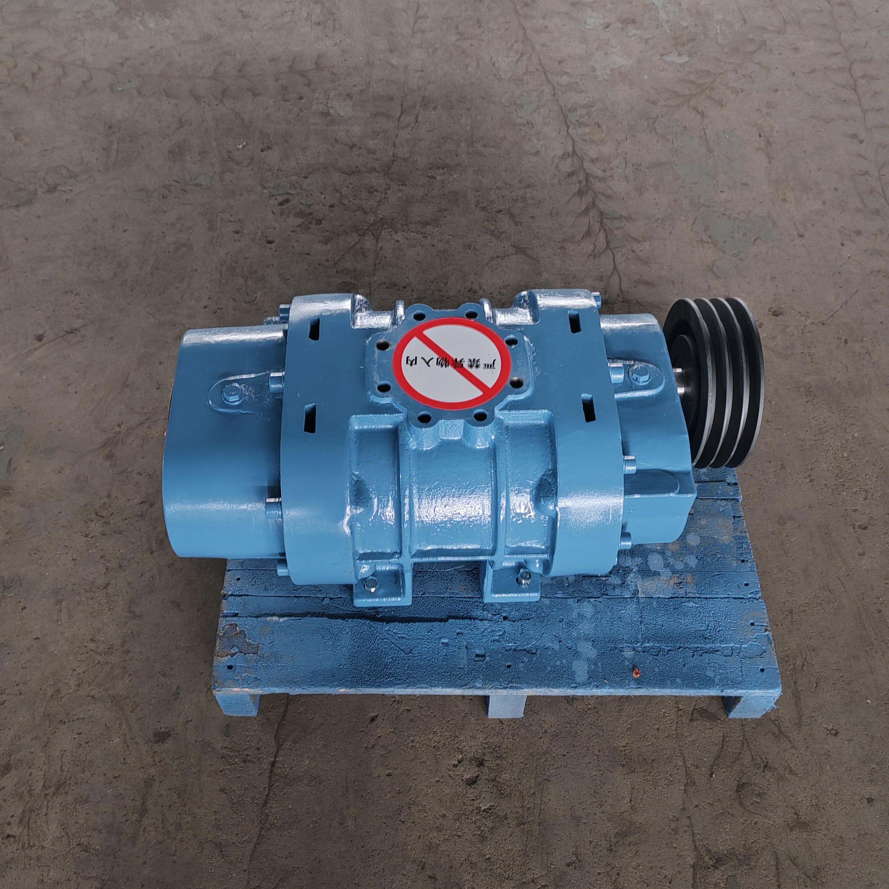High Quality Use Big Air Flow High Efficiency Air Three Lobe RZ-50 Roots Blower for Pond Fish Farm