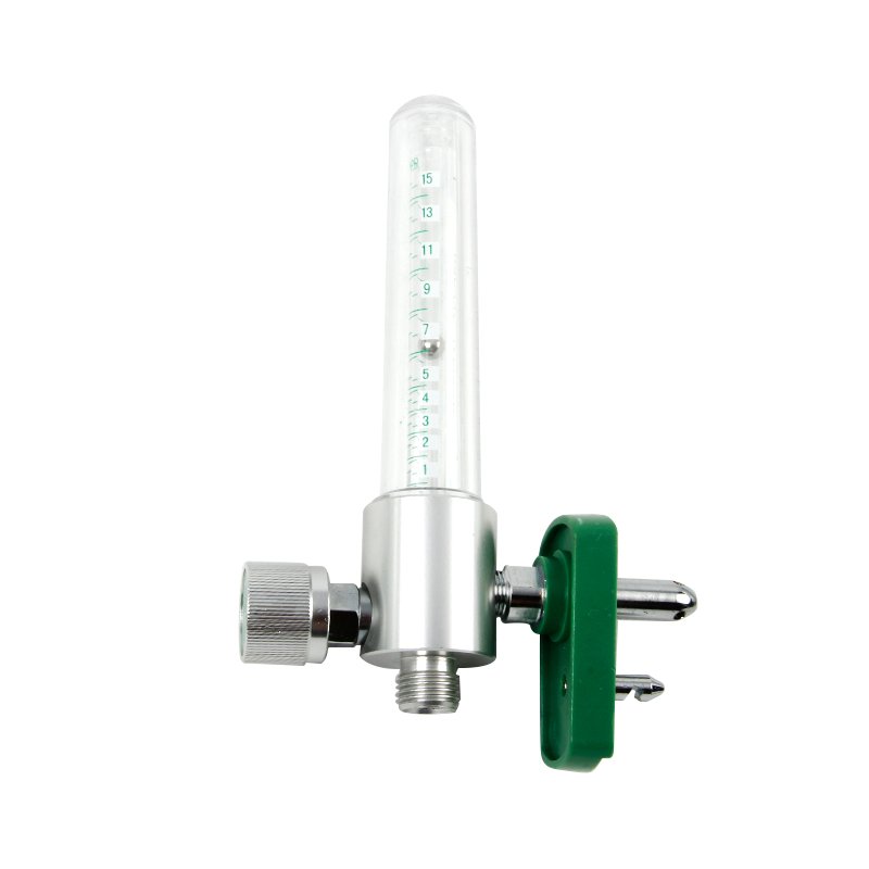Medical Oxygen Flowmeter with Humidifier Hersill Din Wall Mounted Oxygen Flowmeter with Humidifier Oxygen Flowmeter Wall