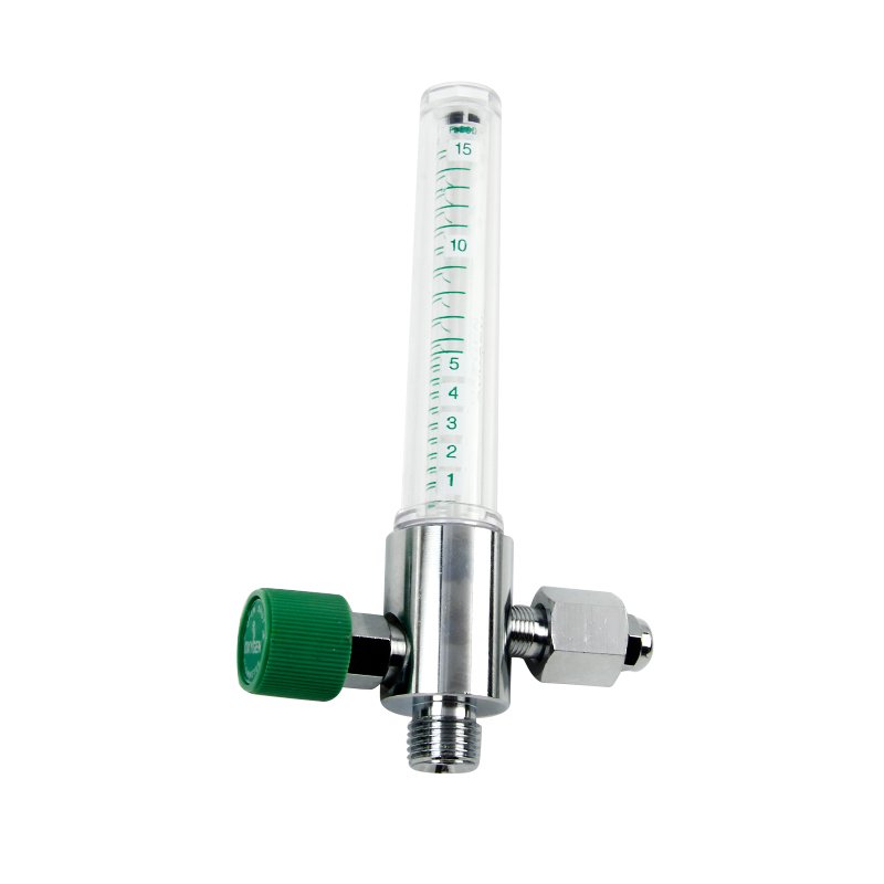 Medical Oxygen Flowmeter with Humidifier Hersill Din Wall Mounted Oxygen Flowmeter with Humidifier Oxygen Flowmeter Wall