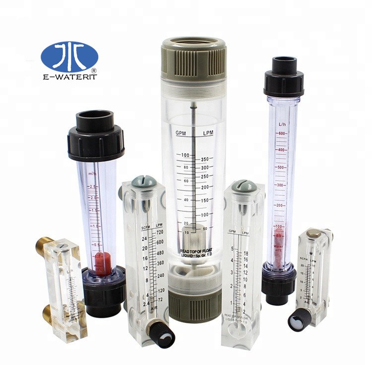 240 LPM Panel air Flow Meter Gas Flowmeter With Adjustable Valve air Rotameter