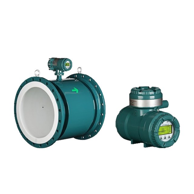 High Accuracy 220VAC or 24VDC Flowmeter or Battery Powered Liquid Flow Sensor Electromagnetic Flow Meter