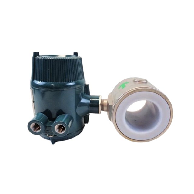 High Accuracy 220VAC or 24VDC Flowmeter or Battery Powered Liquid Flow Sensor Electromagnetic Flow Meter