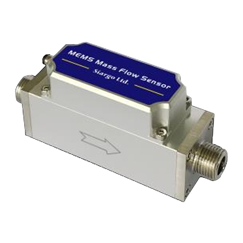 Mass Flow Meters With Calorimetric Sensing Without Display