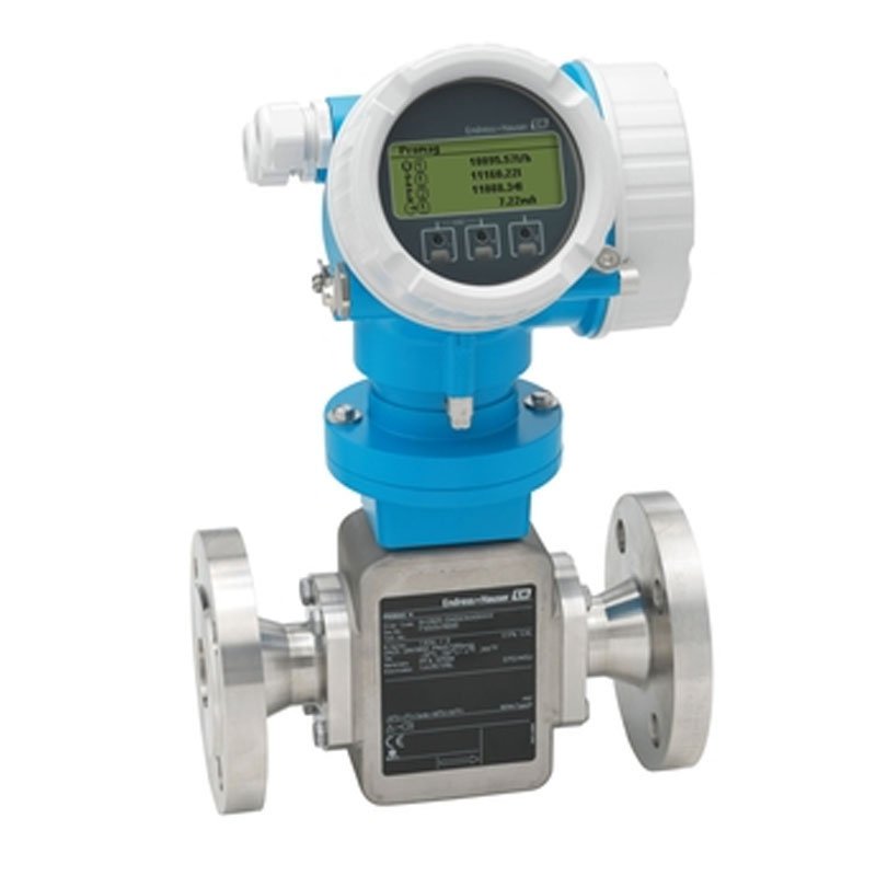 E+H 55s Gas Air Water Flowmeter Electromagnetic Flow Meter