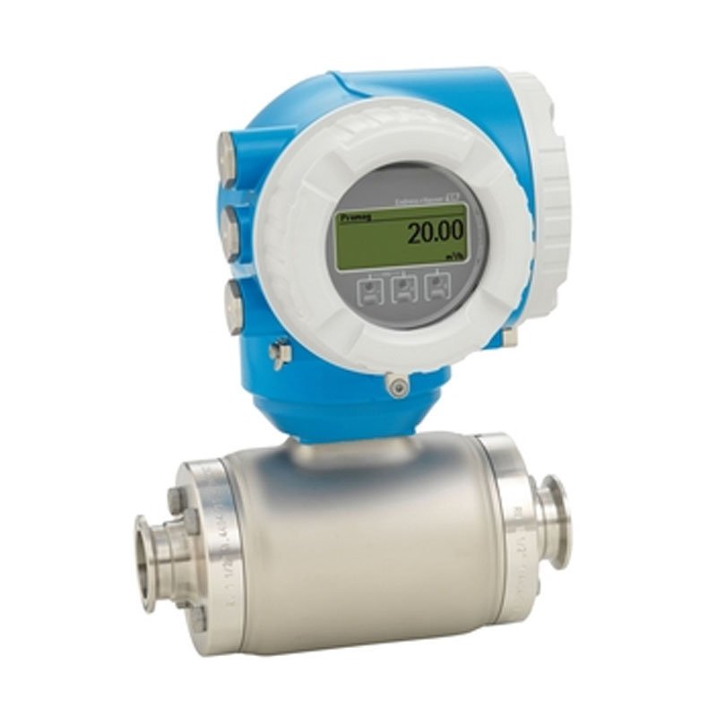 E+H 55s Gas Air Water Flowmeter Electromagnetic Flow Meter