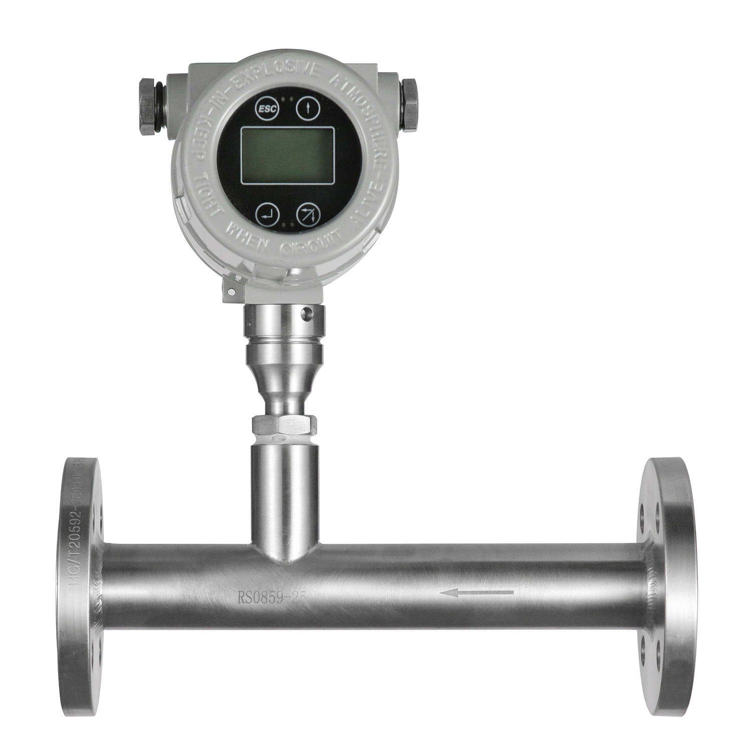 One Touch Coriolis Force Thermal Mass Flow Meter Sensor Stainless Steel Rotameter for Air Hydrogen Gas Other Fluid Flows