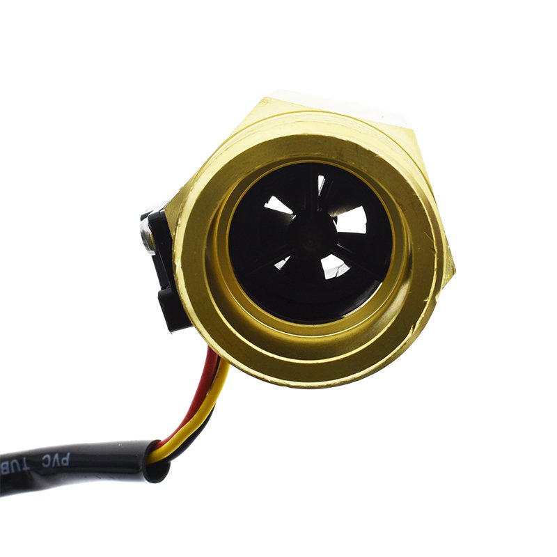 Water Flow sensor Hall Sensor Switch Flow Meter DN25 brass water meter Industrial turbine flowmeter 1 Inch water flow meter