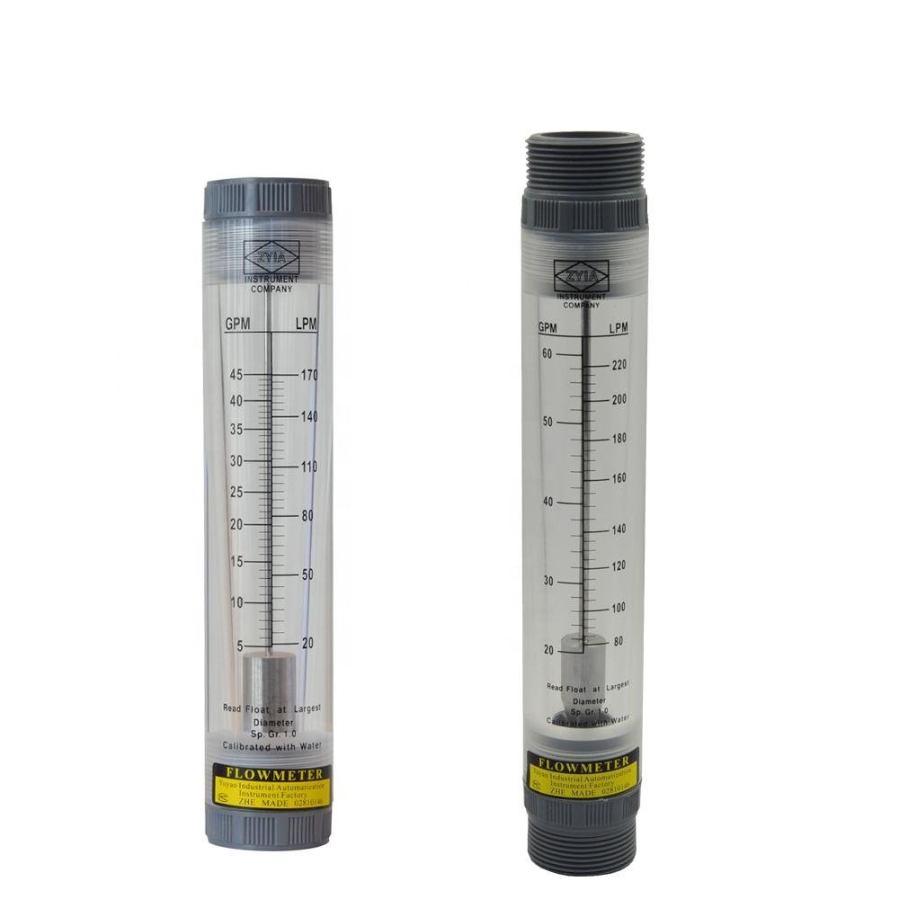 Excellent Performance OEM Zyia logo High Temperature Inline Tube Low Cost Stainless Steel Rotometer Flow Meter