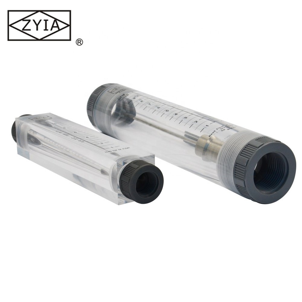 Excellent Performance OEM Zyia logo High Temperature Inline Tube Low Cost Stainless Steel Rotometer Flow Meter