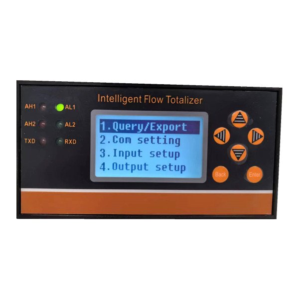 220v Power Supply LCD Display Digital Plastic Flow Totalizer Water Flow Totalizer Gas Flow Totalizer