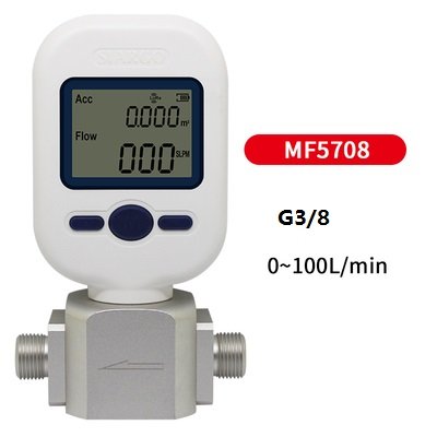 Compressed Air Nitrogen Oxygen Argon Carbon Dioxide Tester MF5706(0-20L)Gas Mass Flow Meters MF5708 MF5712 Flow Meter