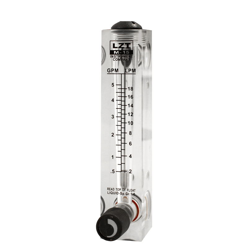 240 LPM Panel air Flow Meter Gas Flowmeter with Adjustable Valve air Rotameter