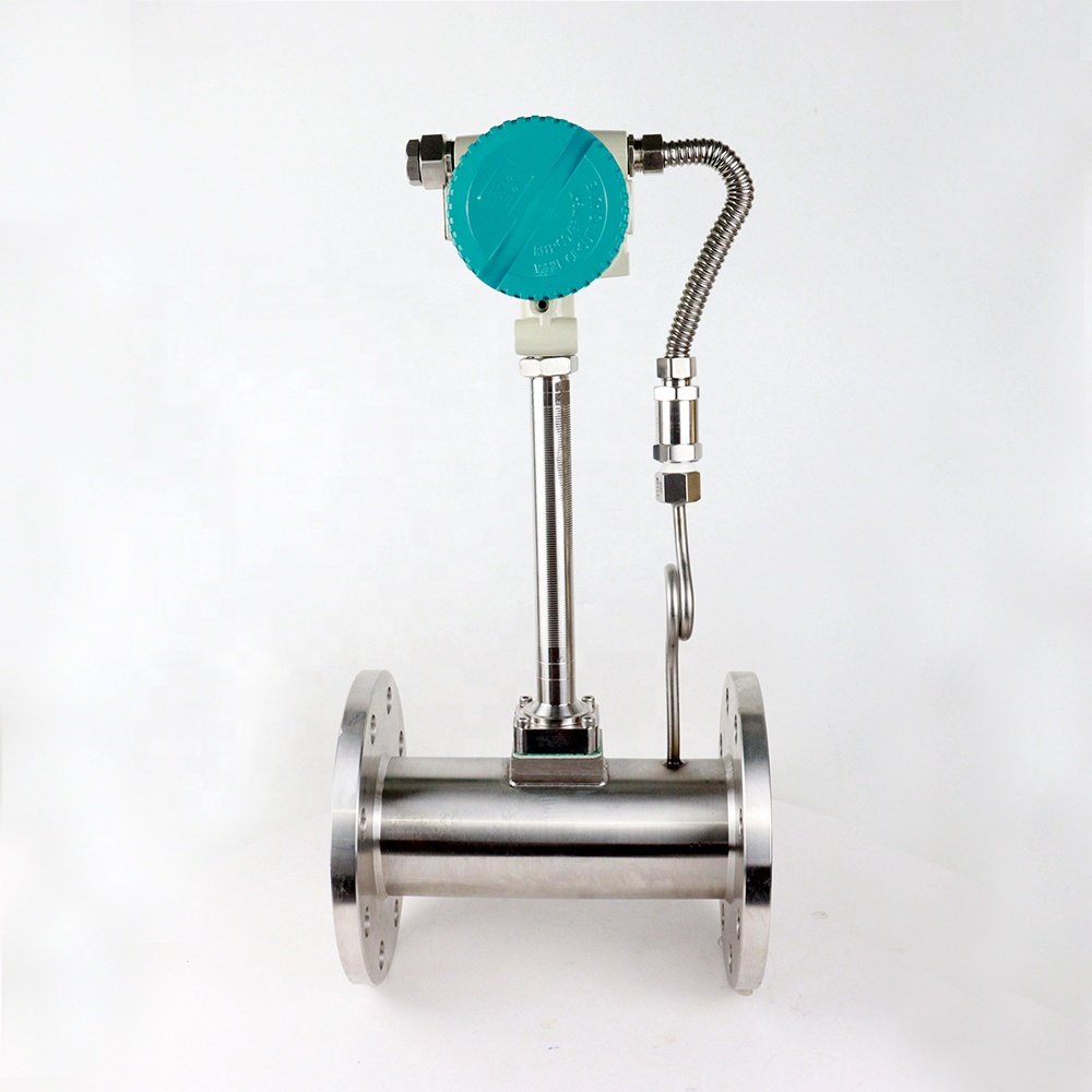 Hot Items LUGB Line Size 4" Explosion-proof N2 Mass Flow Meter for LPG Gas Vortex Flow Meter Air Flowmeter