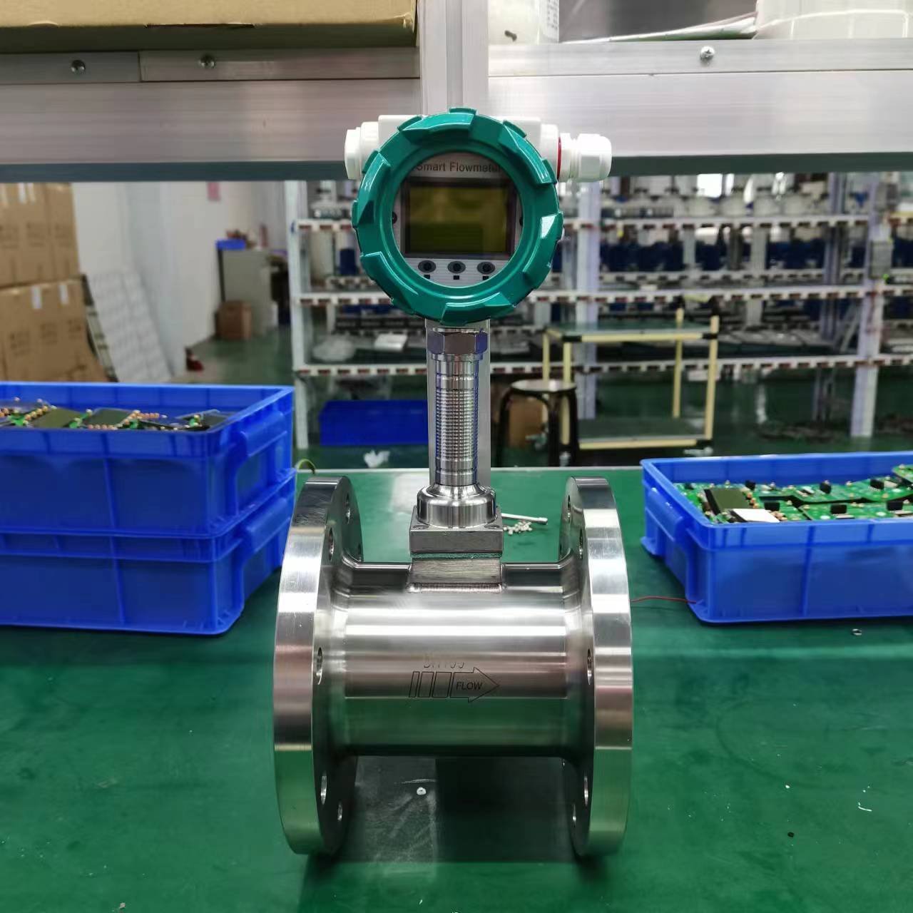 Compressed air and High Temperature Pressure Steam Gas Flow Meter