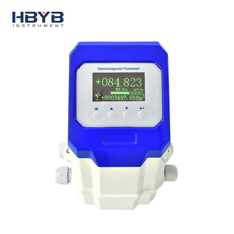 4 Inch Flow Meters Electromagnetic Irrigation 4-20ma Liquid Fertilizer Low Cost Water