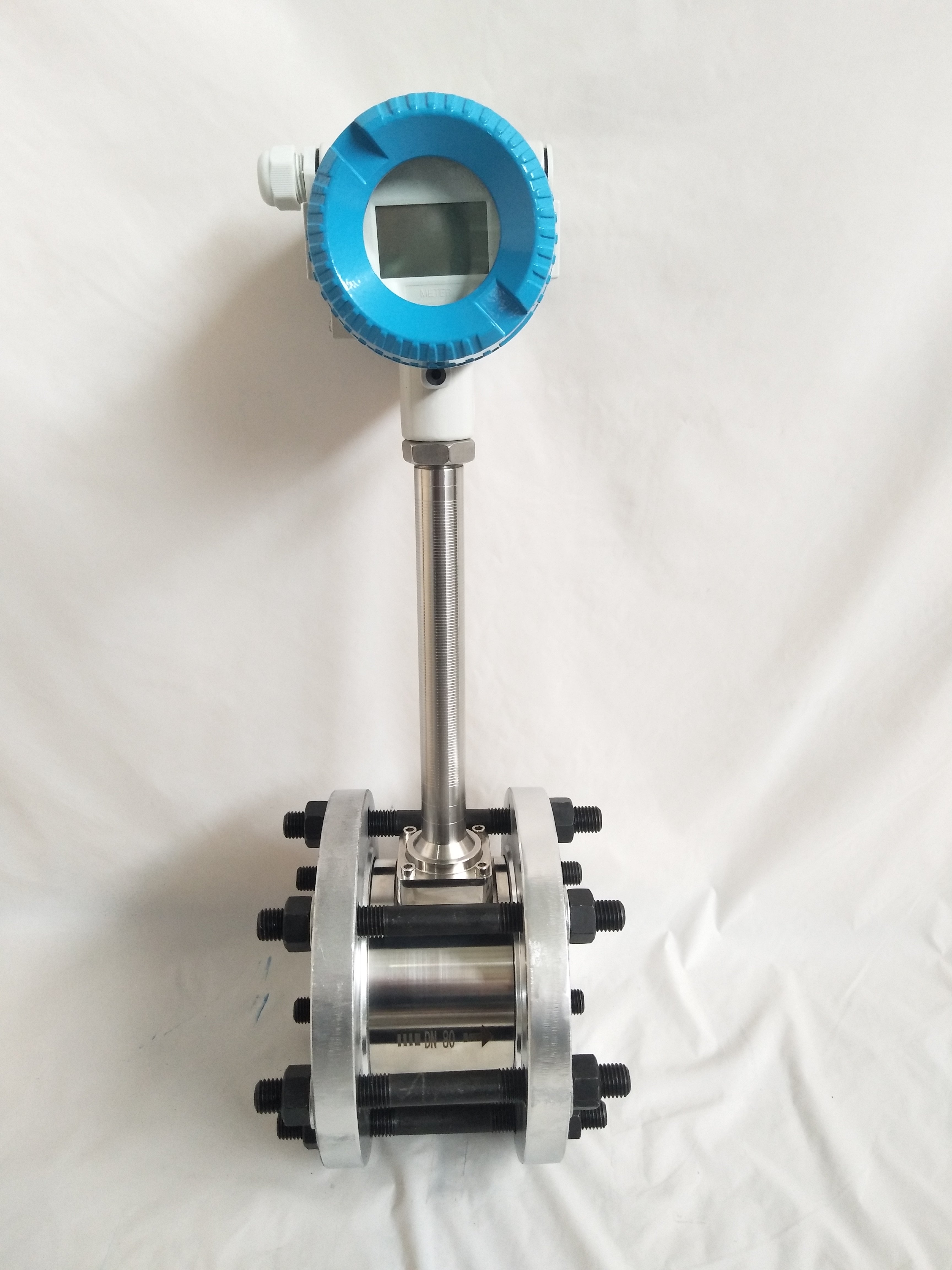 DN80 Flow Meter 4-20Ma Lugb Flow Meter for LPG Gas Vortex Flowmeter