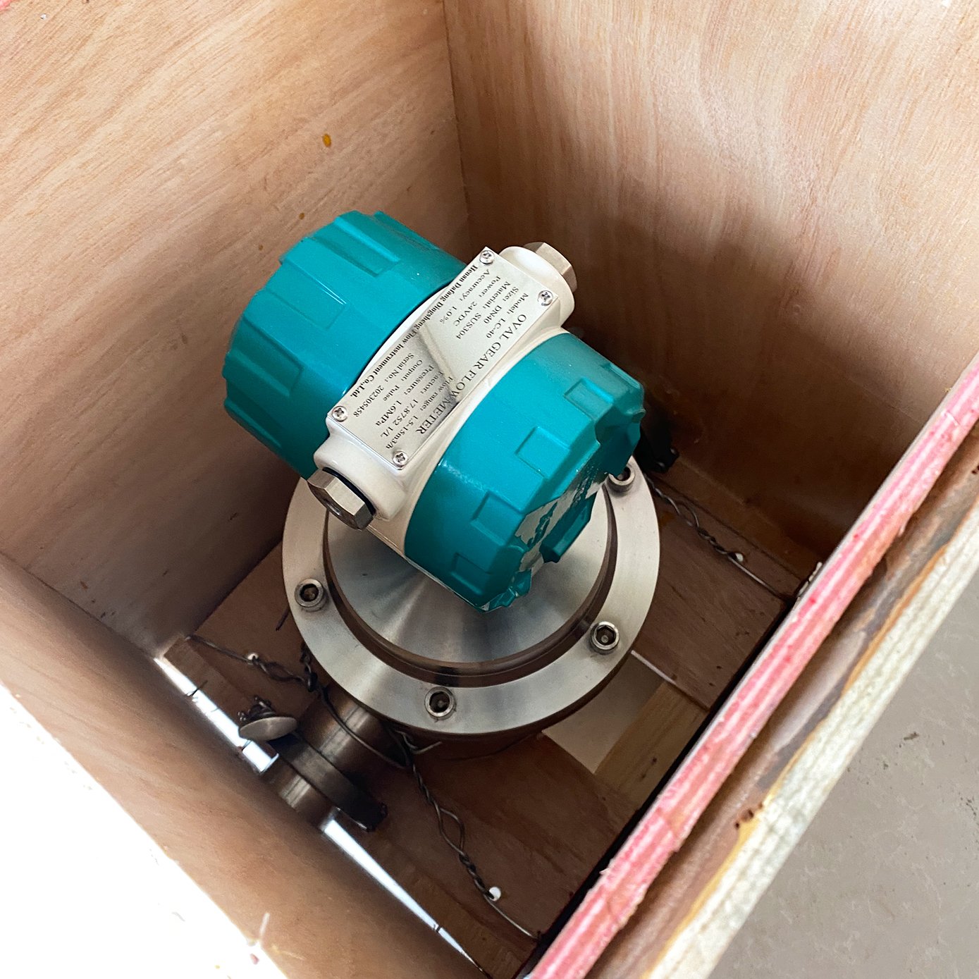 High Pressure SS304 Pulse Output 3/4 Flowmeter Food Grade 3 Inch Mirco Liquid Oil Flow Meter for Honey Oval Gear