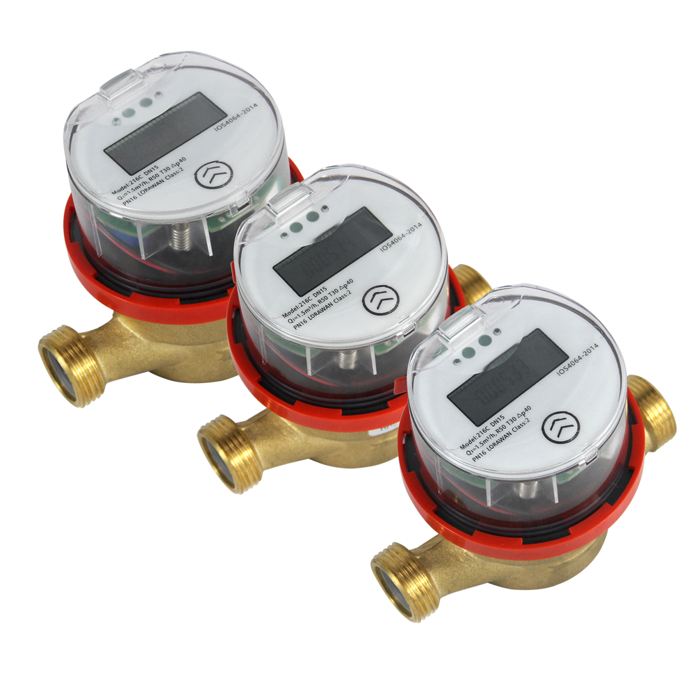 Zhongpei Water Meter Wifi /domestic Water Meter/ Dn20 Single Flow Non Valve Control Smart Water Meter With LORAWAN Module