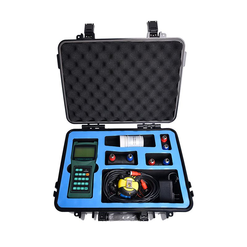 Portable Ultrasonic Doppler Flow Meter For Waste Water Handheld Ultrasonic Flow Meter
