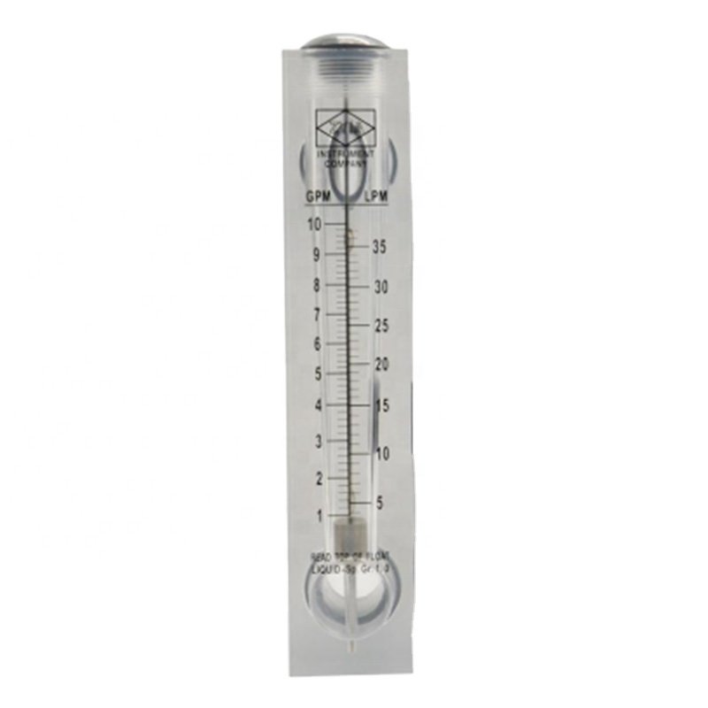 Chemical Glass Tube Portable Flow Meter for RO System Pure Water