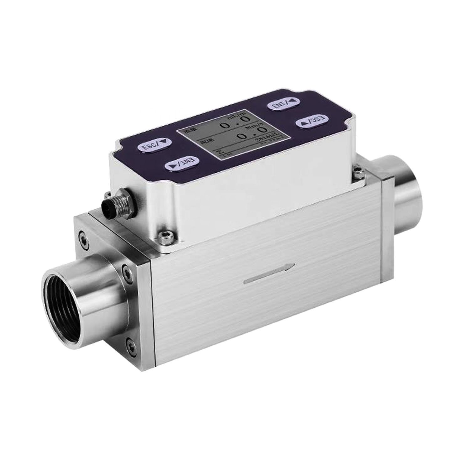 ESMF003 Thermal Mass Micro Gas Flow Meter; Oxygen, Hydrogen, Helium, Argon, Methane, Propane Leakage Flow Meter