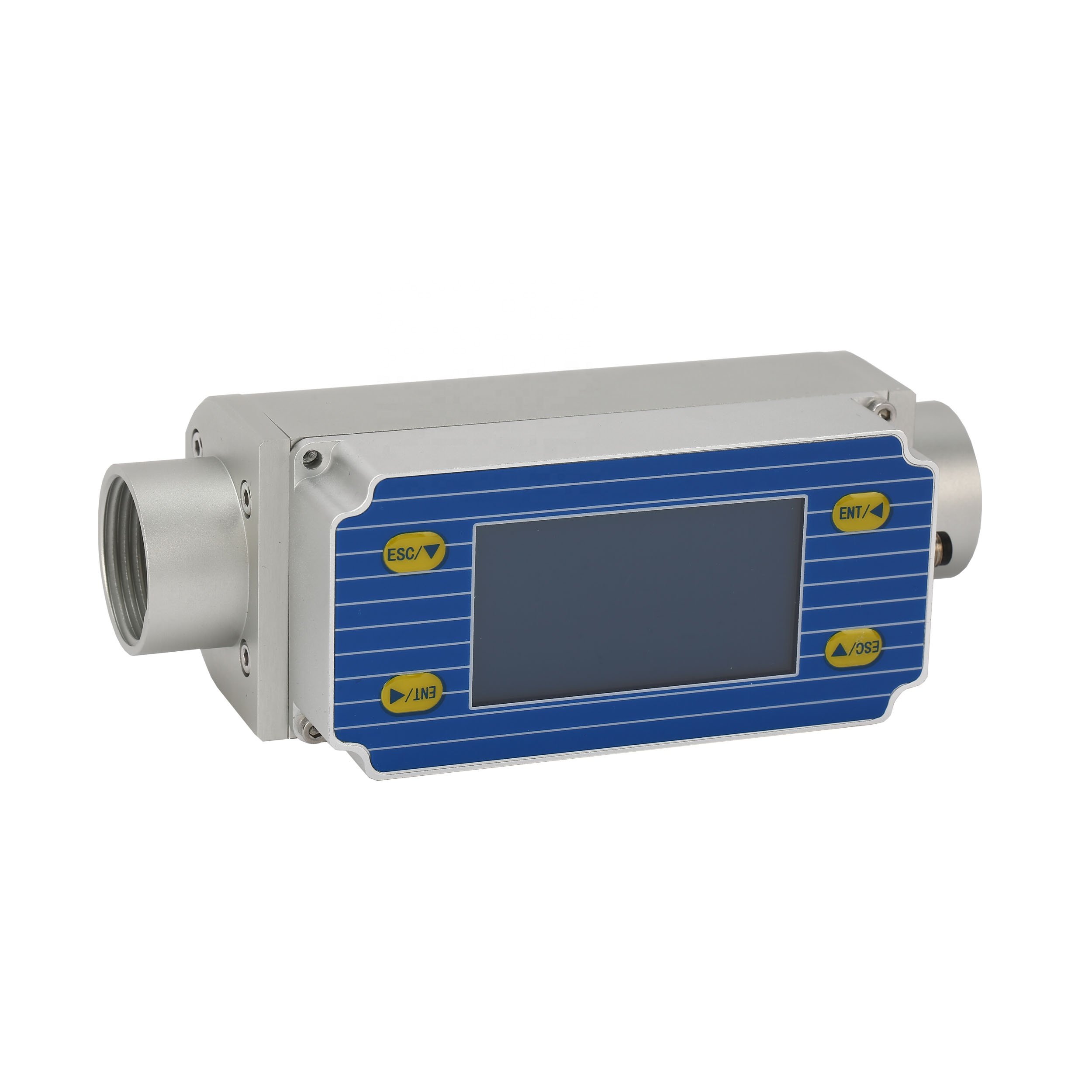 ESMP001 High Sensitivity LCD Digital Hydrogen Argon Gas Mass Flow Meter , Compressed Air Controller Thermal Mass Flowmeter