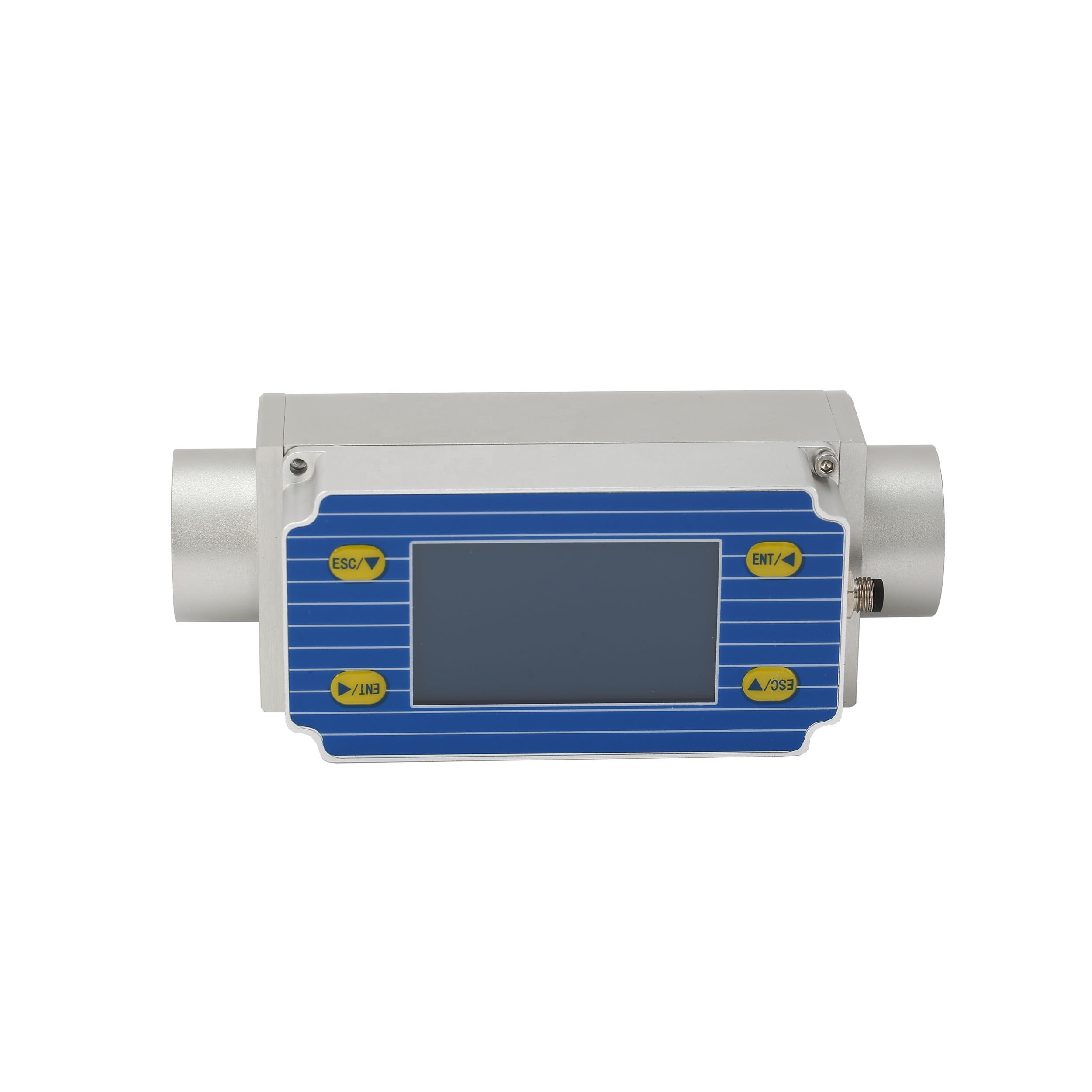 ESMP001 High Sensitivity LCD Digital Hydrogen Argon Gas Mass Flow Meter , Compressed Air Controller Thermal Mass Flowmeter