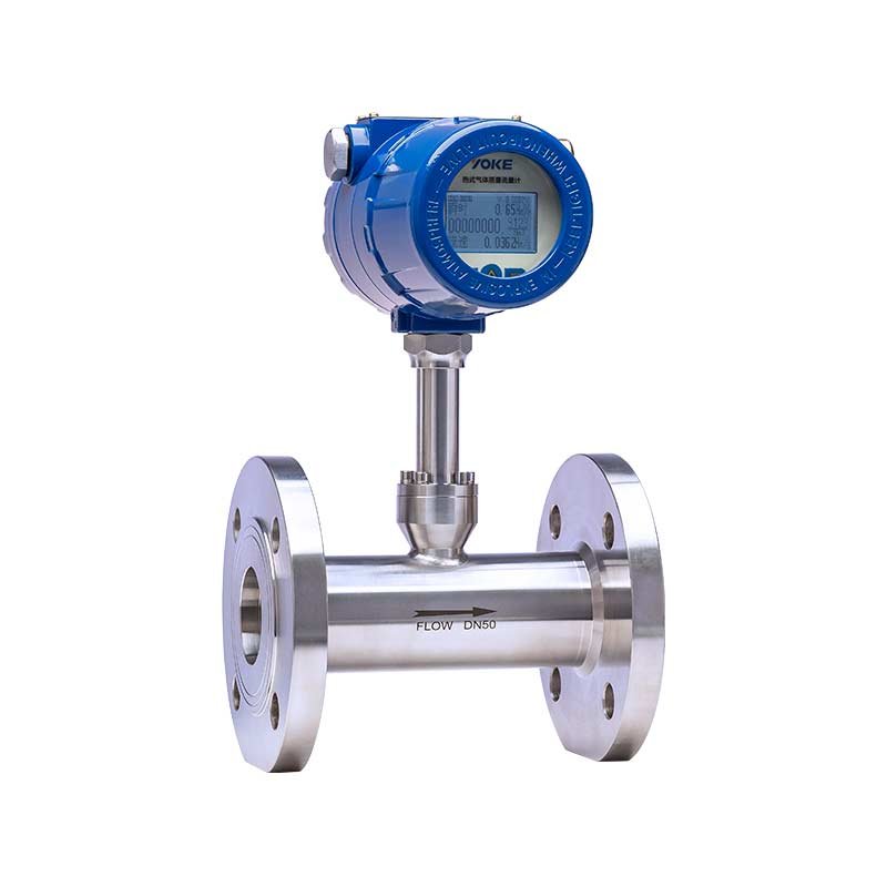Compressed Air Flow Meter OLED Display Thermal Gas Mass Flow Meter