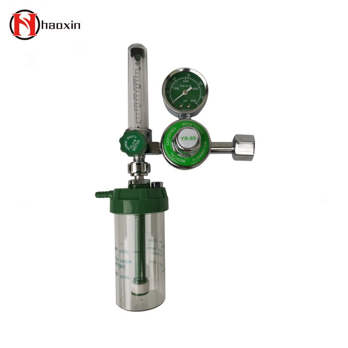 Good Quality Full Brass Medical Oxygen Regulator With Flow Meter and Humidifier