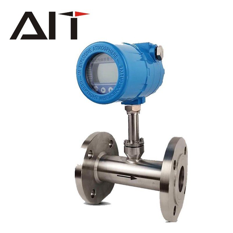 OEM Flowmeters Flange Type Gas Thermal Mass Flowmeters China Manufacturer 4-20mA Output