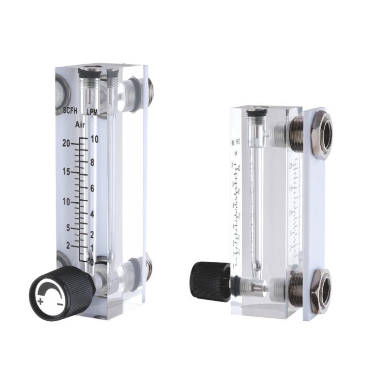 LZM Plastic Flow Indicator Water Digital Liquid Gas air Glass Pipeline Flowmeter Rotameter for Water