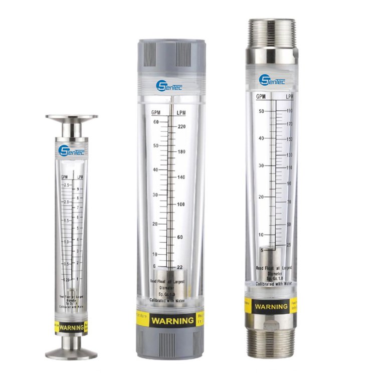 LZM Plastic Flow Indicator Water Digital Liquid Gas air Glass Pipeline Flowmeter Rotameter for Water